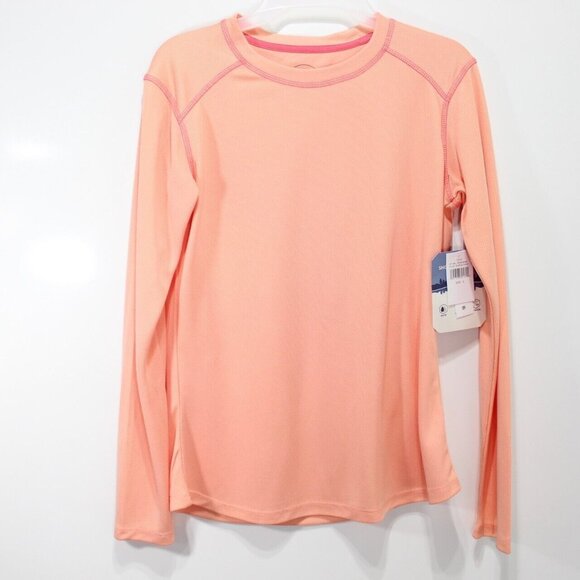 Shore To SUmmit Tops - Shore To Summit Womens Tropical Peach Long Sleeve Sun Protection Shirt Top S